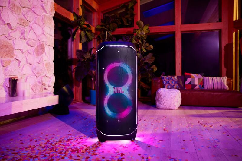 Pakiet Podstawowy - JBL PartyBox Ultimate z pojedynczym zestawem oświetlenia LED LIGHT4ME